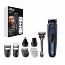 Afeitadora Multifunción 10 en 1 Cara/cabello, Cuerpo BRAUN MGK7410