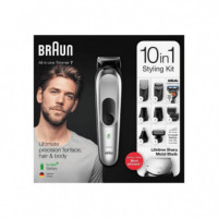 Afeitadora Multifunción 10 en 1 BRAUN Recargable BT7220