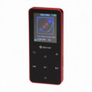 Reproductor MP4 DENVER Bluetooth, 4GB Rojo
