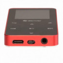 Reproductor MP4 DENVER Bluetooth, 4GB Rojo