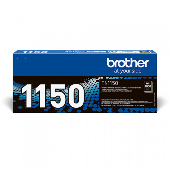 Tóner BROTHER TN1150 Negro 1.000 Pág.