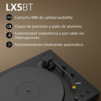 Tocadiscos SONY con Conectividad BLUETOOTH PS-LX5BT