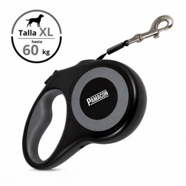 Correa de Perro Retractil 5 Metros PAMACON Talla Xl