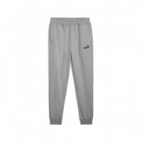 PUMA Jogger Ess No 1 Logo Fl Grises 682606-03-GRAY