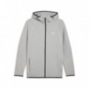Puma Chaqueta Evostripe FZ Gris 688231-63-GRAY