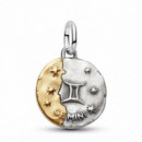 PANDORA Charm Medallón Zodiaco Géminis 764989C01
