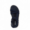 Skechers Sandalias Go Walk Flex Sandal Marinas 141451-NVY