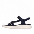 Skechers Sandalias Go Walk Flex Sandal Marinas 141451-NVY