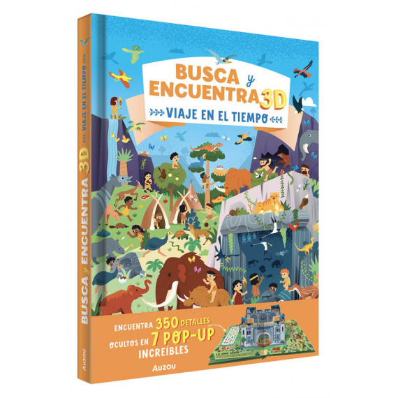 Busca y Encuentra 3D. Viaje en el Tiempo. Pop-up   2025