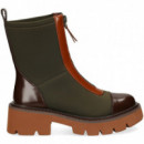 BOTIN COMBINADO NEOPRENO/PIEL KAKI