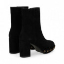 BOTA TACON DETALLE TACHAS ANTE NEGRO