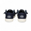 WALLABEE MALLA ELASTICA MARINO