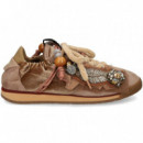 DEPORTIVO BROCHE TUL TERCIPELO BEIGE