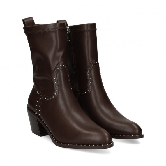 BOTIN TACHUELAS NAPA ELASTICA MOKA