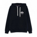 TOMMY HILFIGER - HILFIGER SMALL CREST HOODY - DW5 - F|MW0MW37462/DW5