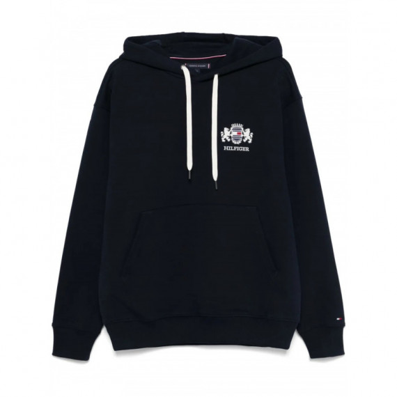 TOMMY HILFIGER - HILFIGER SMALL CREST HOODY - DW5 - F|MW0MW37462/DW5