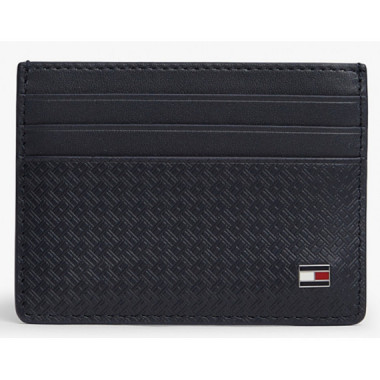 TOMMY HILFIGER - TH EMBOSS CC HOLDER - DW6 - F|AM0AM14240/DW6