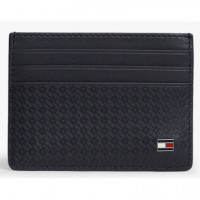 TOMMY HILFIGER - TH EMBOSS CC HOLDER - DW6 - F|AM0AM14240/DW6