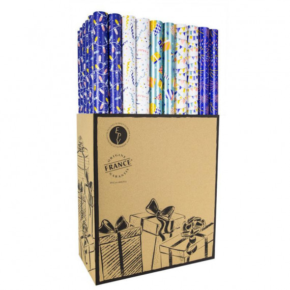 Papel de Regalo 70X2 M Surtido