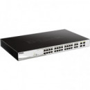 Switch D-LINK 24 Puertos 10/100/1000 Poe Rack (DGS-1210-24P/E)