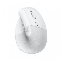 Ratón Vertical LOGITECH Lift Wireless Blanco (910-006496)