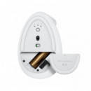 Ratón Vertical LOGITECH Lift Wireless Blanco (910-006496)