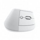 Ratón Vertical LOGITECH Lift Wireless Blanco (910-006496)