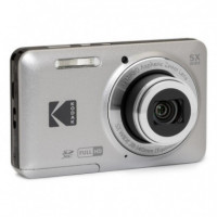 Cámara Digital KODAK Pixpro FZ55 16MP 5X Plata (FZ55SL)