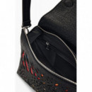 Bolso Troquelado Mediano de Desigual