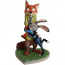 Figura Nick y Judy Zootropolis Disney  ENESCO