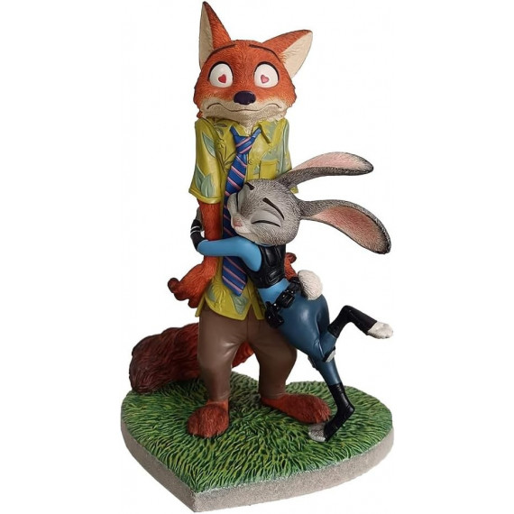 Figura Nick y Judy Zootropolis Disney  ENESCO
