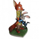 Figura Nick y Judy Zootropolis Disney  ENESCO