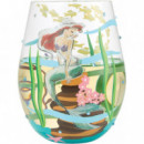 Copa sin Tallo la Sirenita Ariel An Ocean Of Dreams ENESCO Designs By Lolita Disney