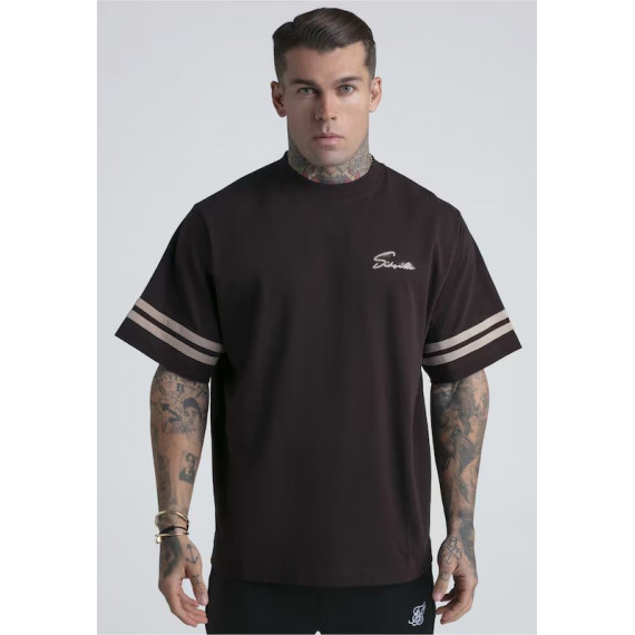 Camiseta Sik Silk Marrón
