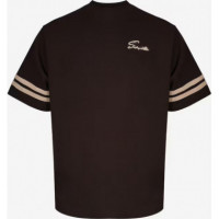 Camiseta Sik Silk Marrón