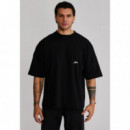 Camiseta Sik Silk Negra