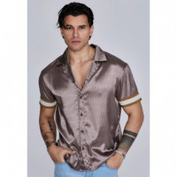 Camisa SikSilk Canela