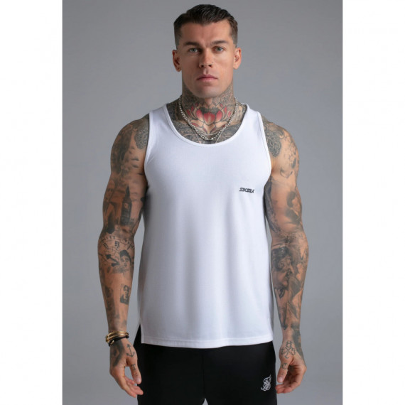 Camiseta Sik Silk Blanca Asillas