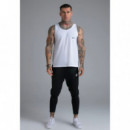 Camiseta Sik Silk Blanca Asillas