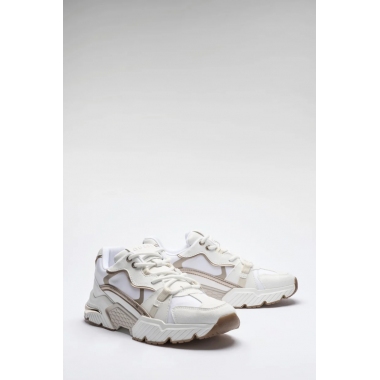 Sneaker GUESS Blanco Dorado