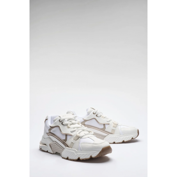 Sneaker GUESS Blanco Dorado