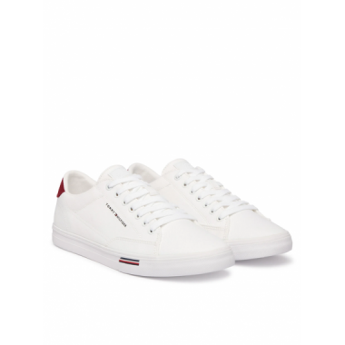 Sneaker Tommy Hilfiger core blanco-rojo