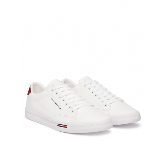 Sneaker Tommy Hilfiger core blanco-rojo