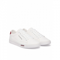 Sneaker Tommy Hilfiger core blanco-rojo