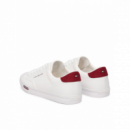 Sneaker Tommy Hilfiger core blanco-rojo