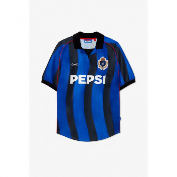 Camiseta Pompeii Pepsi Azul/Negra