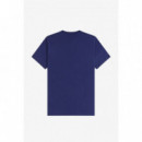Camiseta Fred Perry Azul Marina