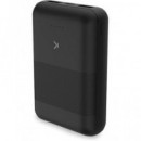 KSIX Bateria Externa Slim 10000Mah 2xUsb 1xTipo C BXBA10000M02 Negro
