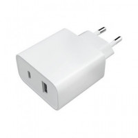 XIAOMI Adaptador Corriente MI Wall Charger 33W Tipo C+Usb Blanco BHR4996GL