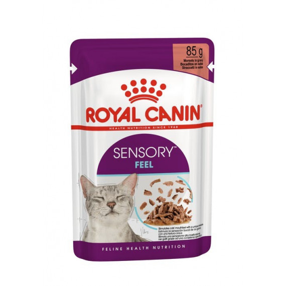 ROYAL CANIN Gato Adulto Sensory Feel Pouch 85 Gr